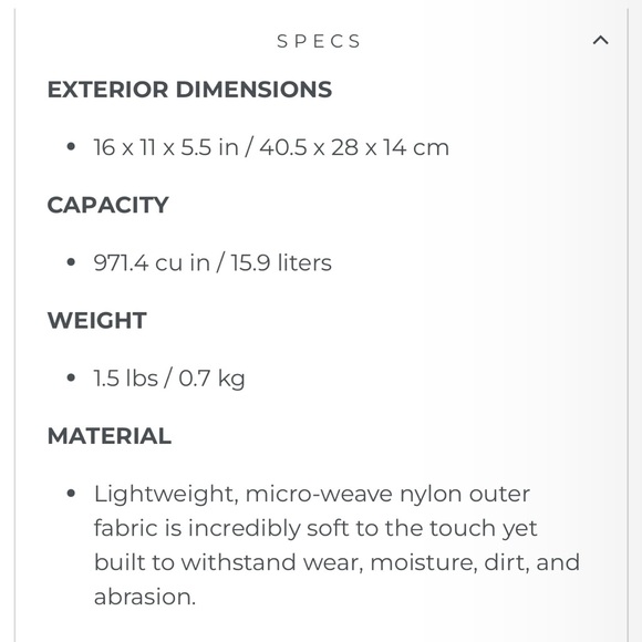 Briggs and Riley Essential Backpack-Plum Excellent conditon - Picture 13 of 13